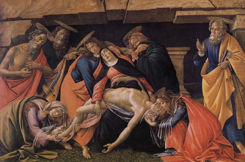 Christ died, Sandro Botticelli